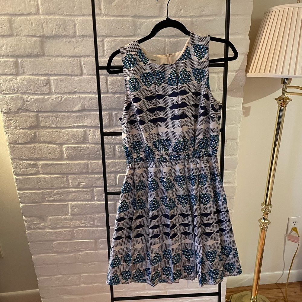 Donna Morgan vintage beachy fit and flare minidress EUC
